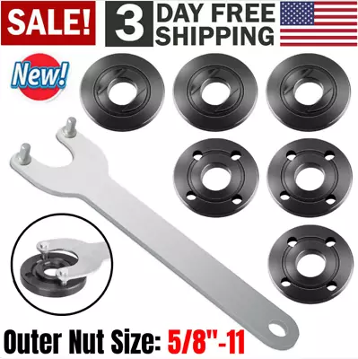 5/8 -11 Flange Lock Nut / Angle Wrench Spanner For Makita For Milwaukee Grinder • $8.59