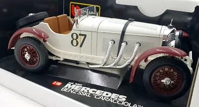 Burago 1/18 Scale Diecast 3002 - Mercedes-Benz SSKL Caracciola 1931 #87 • £39.99