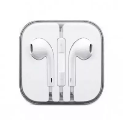 £2.99 • Buy Earphone For  IPhone 6,5,5S,5C,4and4s EarPod  Handsfree With Mic Headphone White