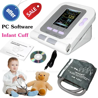 Digital New Born/Infant/Pediatric Blood Pressure Monitor Sphygmomanometer+SW • $59.99