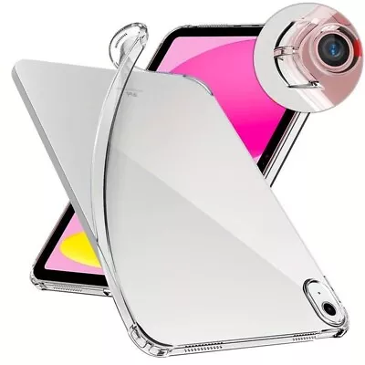 Clear Case For IPad 10th 9th 8th 7th 6th 5th 4th 3rd 2nd Generation Pro Air Mini • £3.99