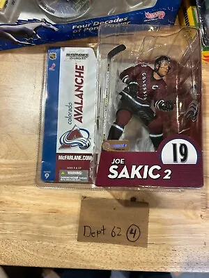 McFarlane NHL Hockey Series 9 Joe Sakic Colorado Avalanche Action Figure Variant • $29.99