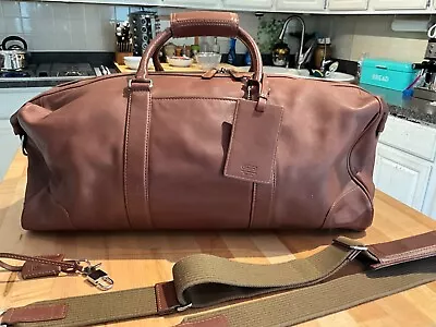 New Coach  Weekender Duffle Bag Mens Leather Luggage • $199