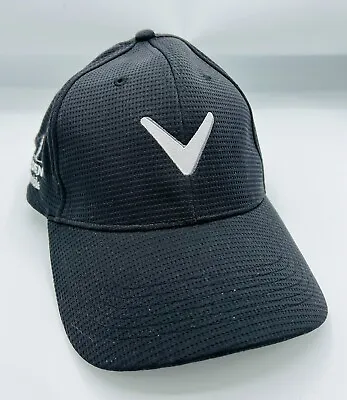 Callaway Golf Cap Hat Holden Scramble Adjustable Polyester Black - Rare - VGC • $27.95