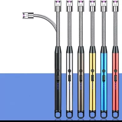 Electric Lighter Arc USB Rechargeable Candle BBQ Electronic Windproof Kitchen • $8.90