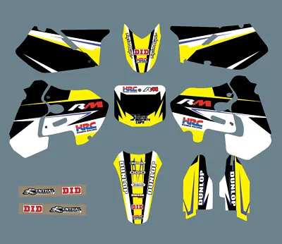 Graphics Kit Decals Stickers For SUZUKI RM125 1999-2000 ，RM250 1999-2000  • $73.67