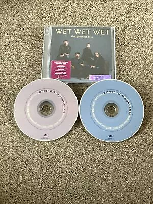 WET WET WET 2 X Ltd Edition Greatest Hits CDs MARTI PELLOW Love Is All Around • £1.55