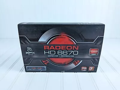 ASUS AMD Radeon HD 6670 1GB GDDR5 DVI HDMI Display Port New In Box Free Shipping • $39.95