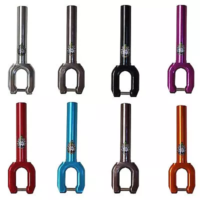 £32.99 • Buy Threadless SMX 2 Forks For Stunt Scooter Fits 110mm 100mm Wheels MGP Razor Slamm