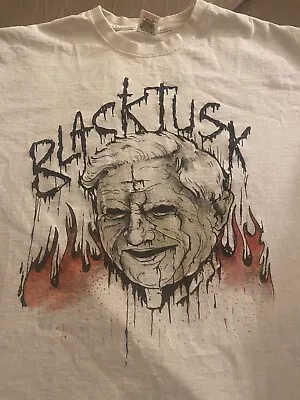 BLACK TUSK Shirt XL Relapse Records Hyperrealist Mastodon Baroness Kylesa Sludge • $15.99