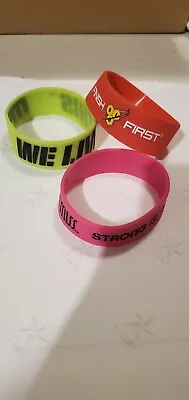 Set Of 3 Musclepharm Arnold BSN Rubber Wristbands Olympia Promo Cellucor BPI  • $9.99