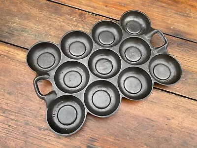 G. F. Filey #10 Cast Iron Gem Pan • $199