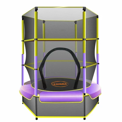 $479.31 • Buy Kahuna Mini 4.5 Ft Trampoline Yellow Purple