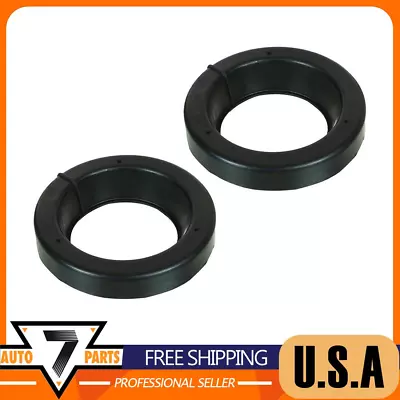 Pair Set 2 Front Lower Coil Spring Insulators Moog For Chevrolet Blazer S10 GMC • $34.84