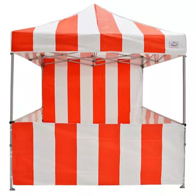 Impact Canopy 8x8 Carnival Kit Pop Up Canopy Tent Vendor Booth With Sidewalls • $399.99