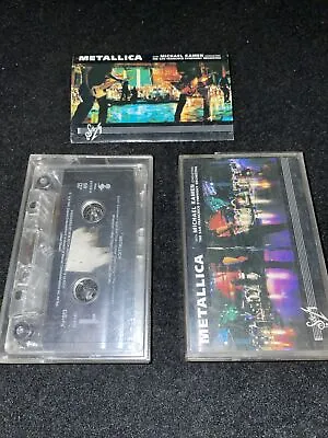 METALLICA • S&M Cassette 1 | Black Album Cassette Only | S&M 2 Cover Only TESTED • $24.99