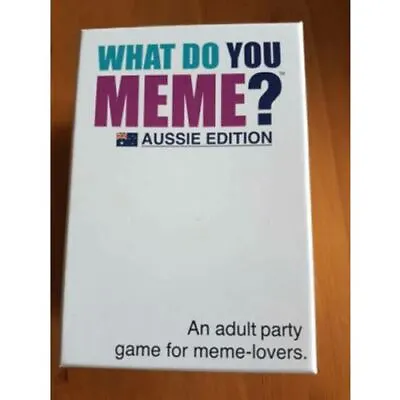 $45 • Buy What Do You Meme? Aussie Edition