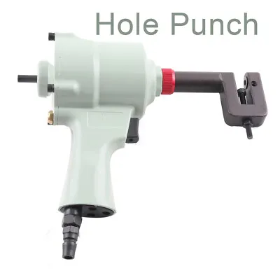 Pneumatic Metal Sheet Puncher Air Hole Punch Hole Opener Punching Tool 6mm US • $75