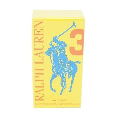 Ralph Lauren The Big Pony Collection #3 Yellow Eau De Toilette 50ml • £76.84