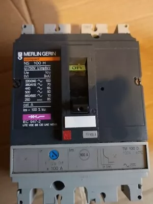 Merlin Gerin Compact NS 100 H Triple Pole • £170