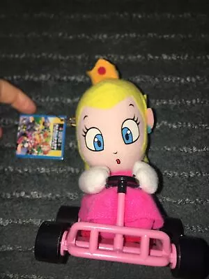 Super Mario Kart Plush 1993 TAKARA NINTENDO Peach VERY RARE VTG Japan Prize • $54.99