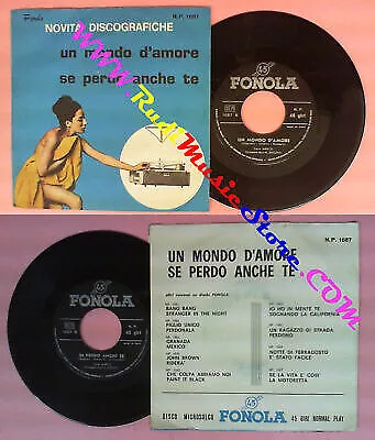 LP 45 7   ORCHESTRA MARCO ANTONY A World Of Love If I Lose Te No Cd Mc Dvd (qi5) • £9.85