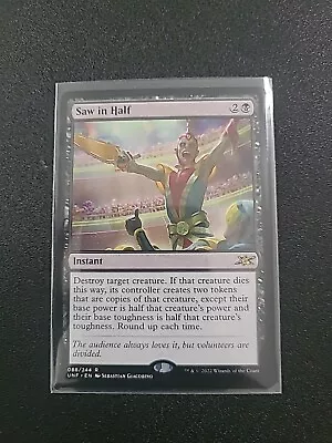 MTG Saw In Half - Unfinity (UNF) 088/244 Rare NM/Mint • $11.29