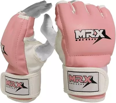 Ladies MMA Grappling Gloves Women Boxing Training Punch Bag Kick Muay Thai Fight • $19.99