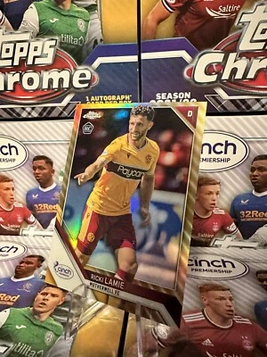 £0.99 • Buy 2021/22 Topps Spfl Chrome Ricki Lamie /75 Motherwell Fc