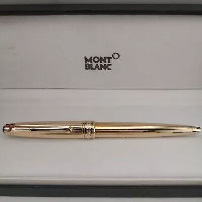 Montblanc 2866 Meisterstuck Ballpoint Gold Star Pen 164P • $55