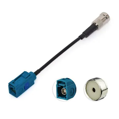 Fakra Female To Female ISO DAB DAB+ FM AM Aerial Connector Adapter Cable • £7.99