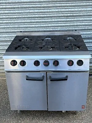 Natural Gas Falcon 6 Burner Range / Oven / Cooker / Commercial • £995