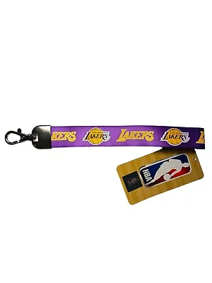 NBA Los Angeles Lakers Wristlet Lanyard Keychain • $8.99