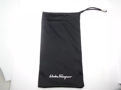 Salvatore Ferragamo Black Soft Microfiber Cloth Eyeglass/Case Dust Bag • $5.95