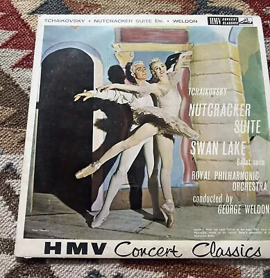 Tchaikovsky Nutcracker Suite/Swan Lake Ballet Suite - Classical Vinyl LP Record • £1.99