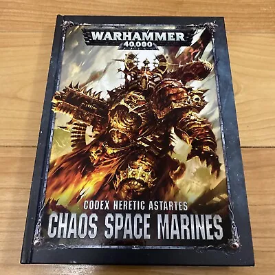 Games Workshop Warhammer 40000 Chaos Space Marines Codex Heretic Astartes Book • £10