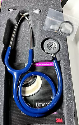 Littmann 5622 Classic III Stethoscope 27  3M Navy Blue Tube Adult/Pediatric • $94.99