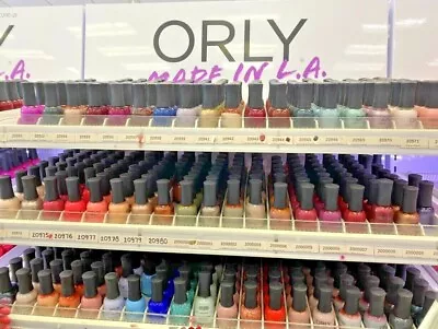 Orly Nail Lacquer Assorted Colors *New Updated 2024* 0.6 Fl Oz [Pick Your Color] • $9.50