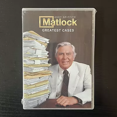 Andy Griffith Matlock Greatest Cases (DVD: 3 DISCS):  BRAND NEW SEALED  • $12.99