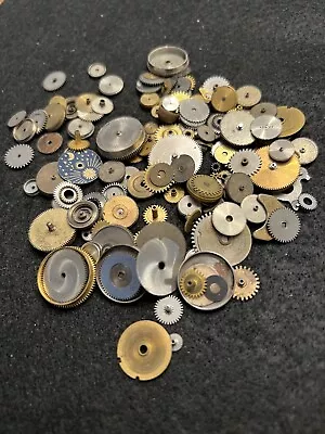 Steampunk Antique Watch (Mechanical-99%) Parts Lot- Craft - Repair Lot 4 (Four) • $9.95