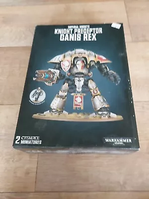 Games Workshop Warhammer 40k Knight Preceptor Canis Rex Miniature New In Box • £75