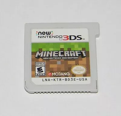 Minecraft - New Nintendo 3DS - Nintendo 3DS Cartridge Only - Tested / Loose • $19.95