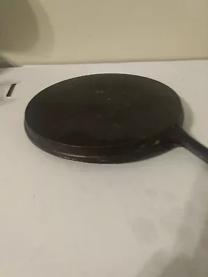 Rare Unmarked ANTIQUE VINTAGE 8  CAST IRON FLAT SKILLET GRIDDLE • $35.99