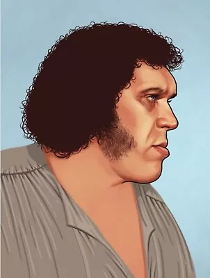  Mike Mitchell - ANDRE THE GIANT - Princess Bride - Portrait - Mondo - Rare • $749.95