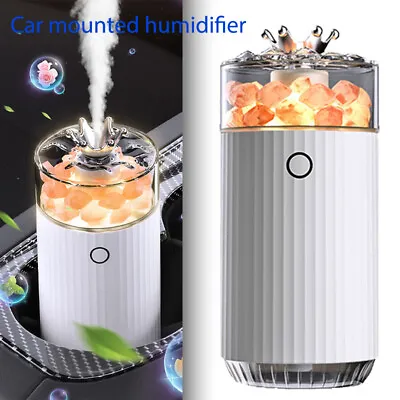 $22.26 • Buy Portable Mini Humidifier Himalayan Salt Lamp Essential Oil Diffuser For Car B