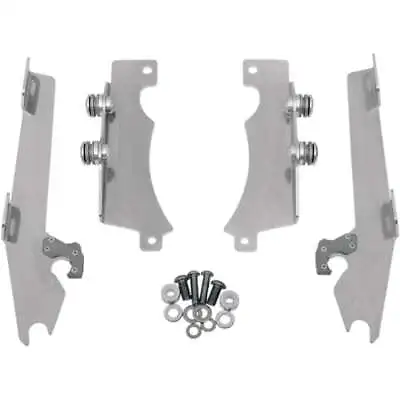 Memphis Shades Polished Trigger-Lock Mount Batwing Fairing Yamaha V-Star XVS1300 • $149.95