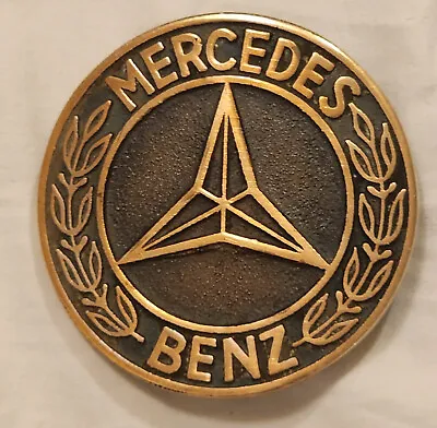 Vintage Ub Mercedes Benz Logo Solid Buckle • $35