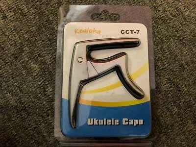 $15.99 • Buy Kealoha Ukulele Capo In Silver