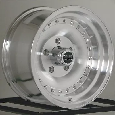 15 Inch Wheels Rims Chevy S10 Blazer El Camino 5x4.75 American Racing Outlaw I • $672