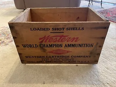 Vintage Western Expert Wood Shotgun She’ll Box 12 Gauge 500 Rounds • $60